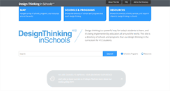 Desktop Screenshot of designthinkinginschools.com